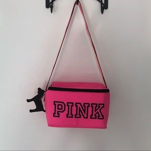PINK LUNCH BOX TOTE COOLER